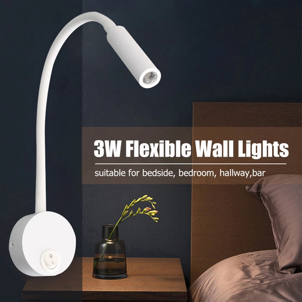 Flexible bed sales lamp