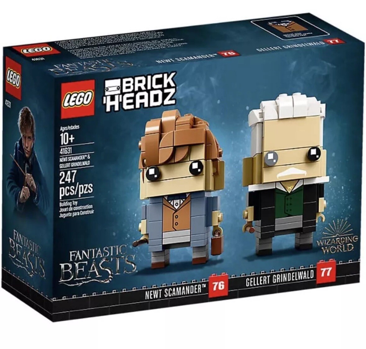 Lego 41631 BrickHeadz Fantastic Beasts Newt Scamander Gellert Grindelwald  NEW