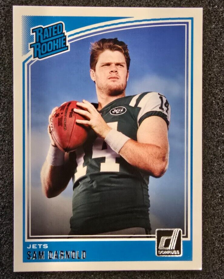 2018 Panini Donruss - Rated Rookie #301 Sam Darnold (RC)