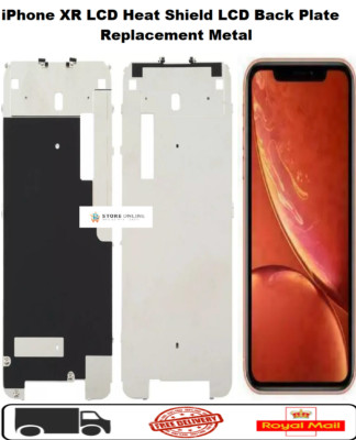 iPhone XR LCD Hitzeschild Backplate Ersatz Metall