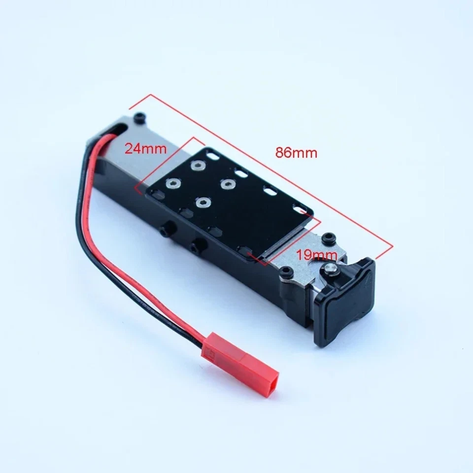 Tren de aterrizaje con soporte de metal 2 piezas 1/14 para camión Tamiya RC SCANIA 770S R620 BENZ Foto 2 de 4