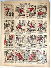 IMAGE D' EPINAL  IMAGERIE PELLERIN JEAN QUI RIT N° 815