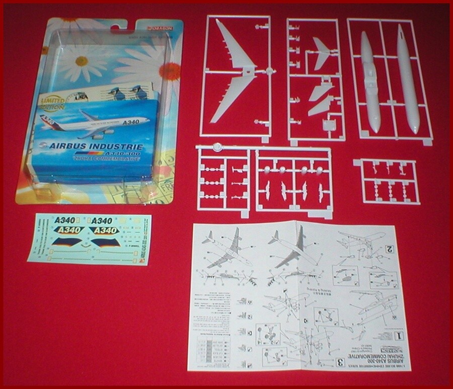 Dragon Wings Airbus Industrie Zhuhai Commemorative A340-300 1/400