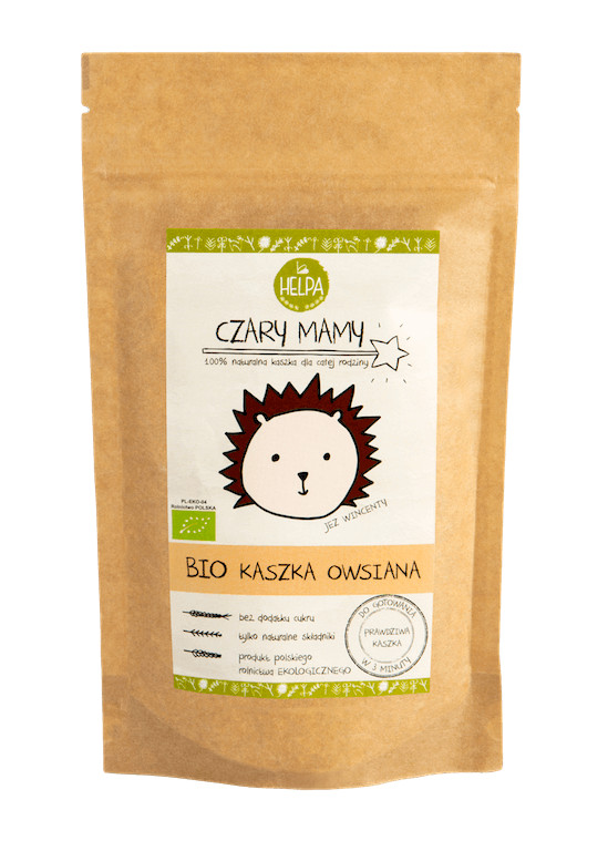 Helpa Organic Oat Porridge 200g - Nutrient-Rich Meal