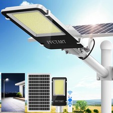 10000W Commercial Super Bright Solar Street Light Dusk-to-Dawn Garden Road Lamp