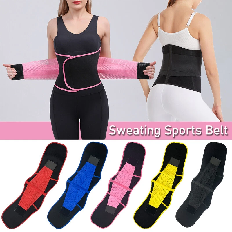 Women Waist Trainer Belly Sauna Sweat Belt Sport Body Shaper Gym