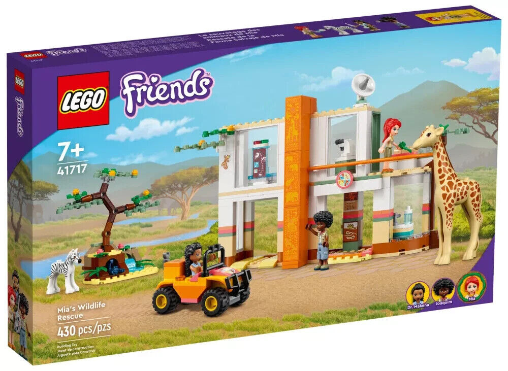 Lego 41717 centre de sauvetage de la faune de Mia jouet safari pour s'amuser en famille