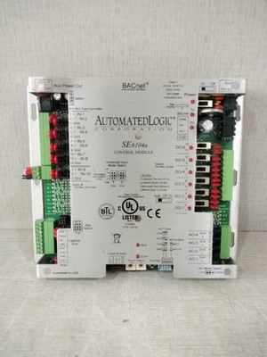 AUTOMATED LOGIC CORP. SE6104A CONTROL MODULE - TRIED & TESTED