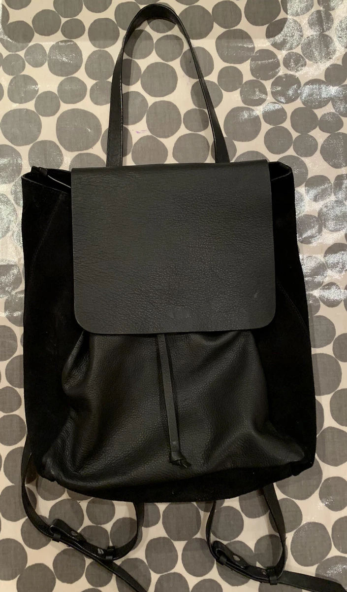 Warehouse Leather and Suede Bag eBay