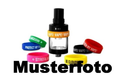 E-zigarette Verschluss Vape Band Silikonringe Schutz Glas Ersatzglas  Verdampfer !! Nur normales Glas