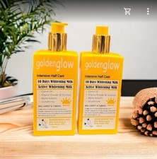 1pc Authentic Golden GLOW INTENSIVE Half - C BODY lotion SPF 55, 500ml