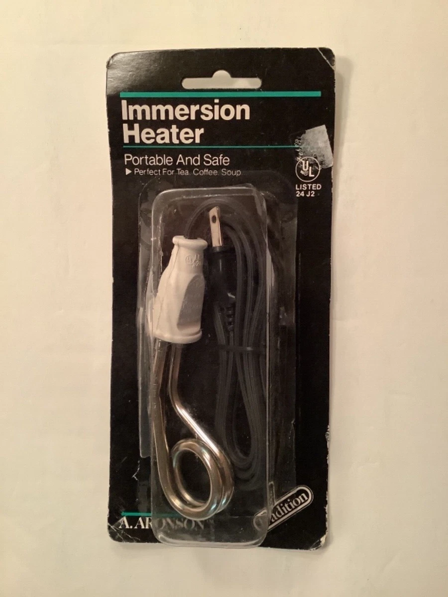 Vintage 1987 Immersion Heater 24J2 for water # 11222 A. Aronson still  sealed | eBay