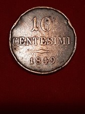 Regno Lombardo Veneto – Francesco Giuseppe I – 10 Centesimi – 1849 (Milano)