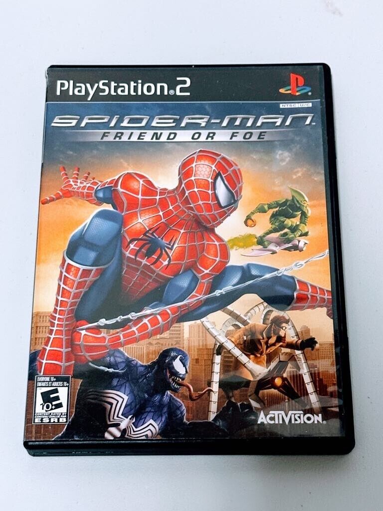 Spider-Man: Friend or Foe - PlayStation 2 (PS2) Game - Complete and Tested