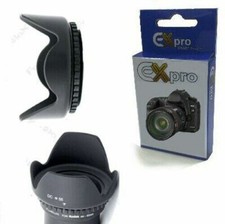 Ex-Pro� 55mm Crown Shaped Hood for Canon, Nikon Fuji, Sony, Leica, Zeiss, Panaso