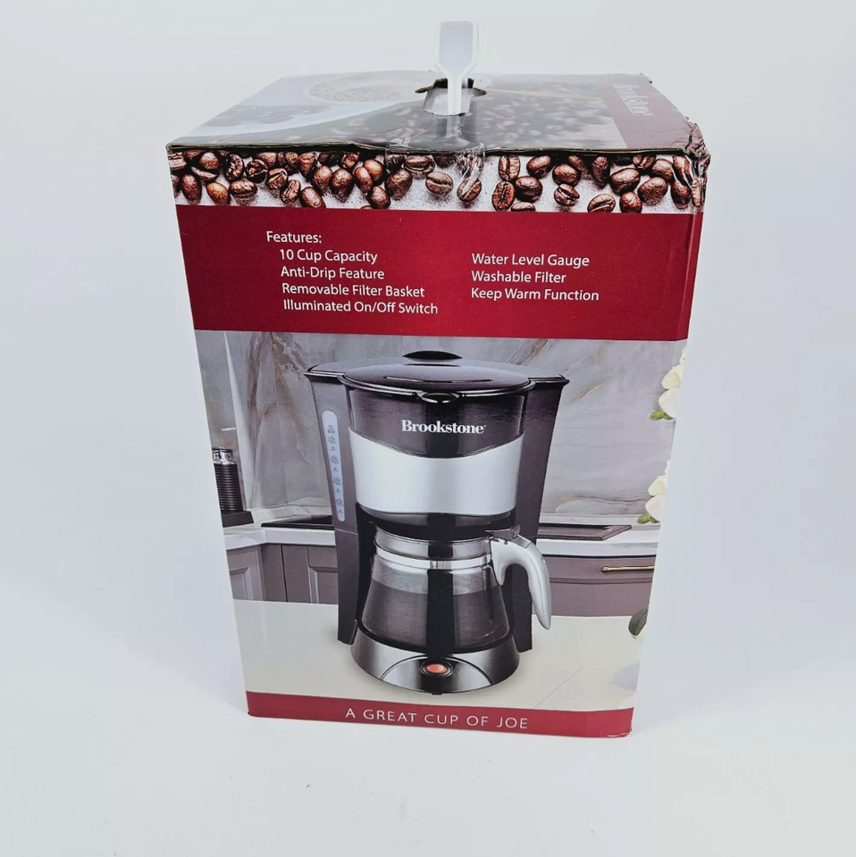 Brookstone Drip Coffee Machine eBay