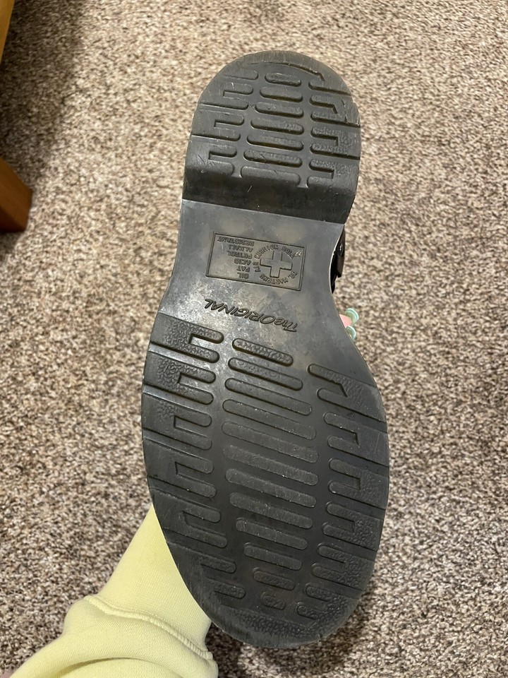 Dr Martens Womens Black Leather Wincox Chelsea Boots Size UK 6 EU 39 US