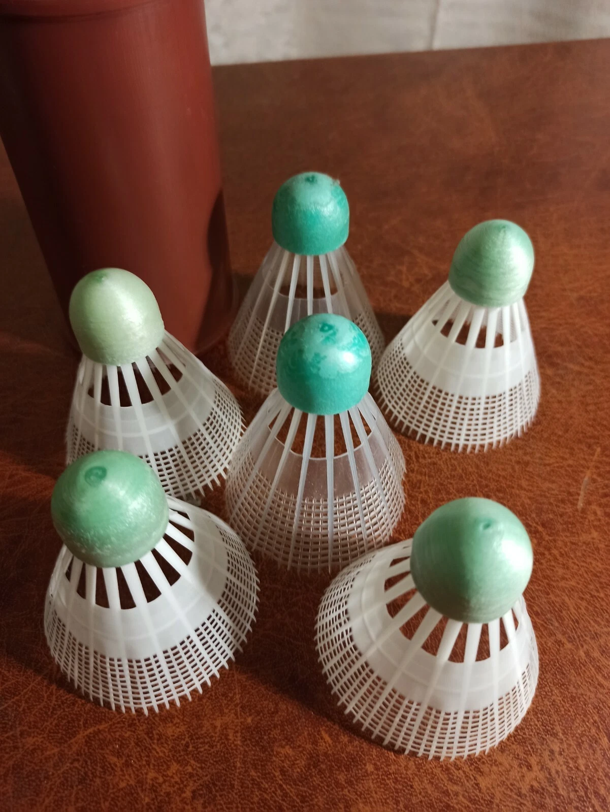 BABOLAT Badminton. Vintage Soviet shuttlecocks. original. USSR.