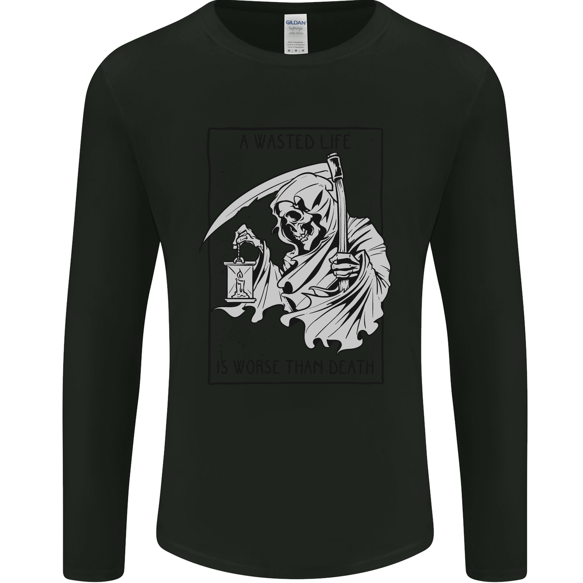 T-shirt Graphique Its Time - Faucheuse Vintage - Unisexe Softstyle