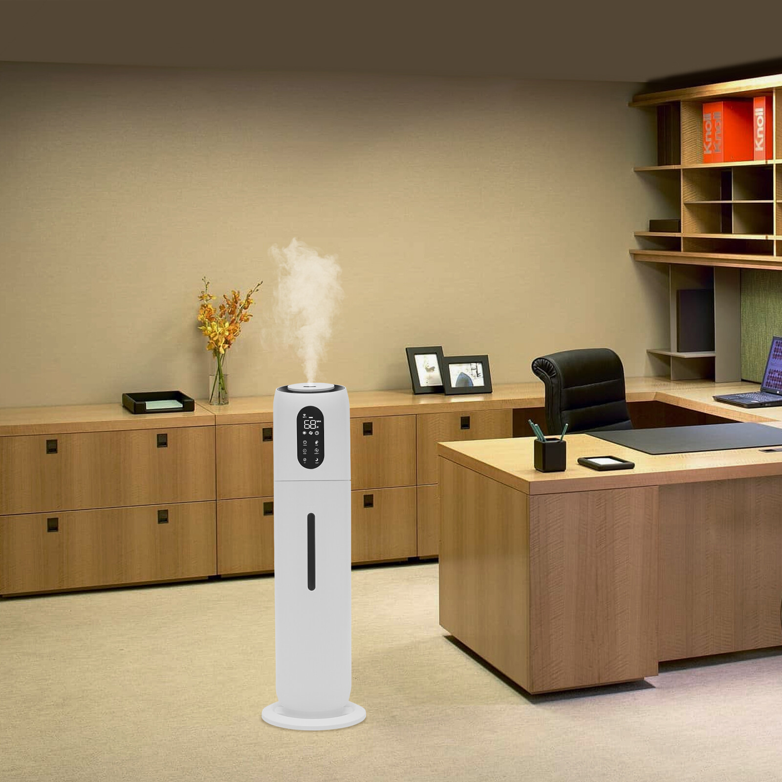 2.3 Gallon Household Electric Humidifiers Ultrasonic Humidifier 360&deg; Whole-House