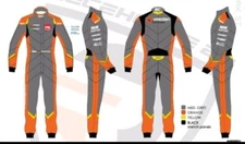 LEVEL 2 F1 GO KART RACE SUIT WITH MATCHING GLOVES IN ALL SIZES + FREE SHIPPING