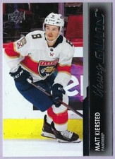 2021/22 Upper Deck Young Guns card# 244 of Matt Kiersted