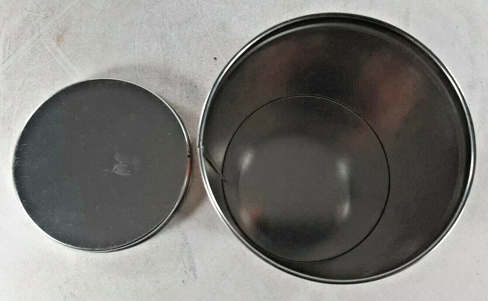 Rustic Retreat Cabin Lodge 6" TIN Canister Round - Owl, Moose, Bear, Deer, Trout - Image 4 of 4