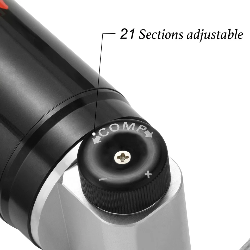 Front Shocks(0-3"Lift) Adjustable/21 Section For 2005-UP Toyota Tacoma - Image 3 of 4