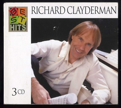 SELTENE 3 CD   Richard Clayderman - Best Hits   DIGIPACK ALBUM 48 UNIVERSAL TITELS