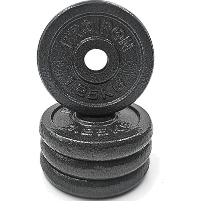 Hantelscheiben-Set aus Gusseisen, 1,25kg bis 10kg - Ideal für 2,5cm Stangen