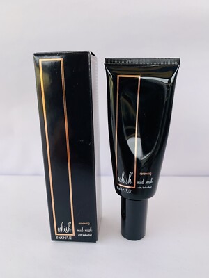 Whish Beauty Renewing Mud Mask 2 oz Gentle Face Exfoliant NEW NIB w Bakuchiol