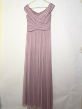 Davids Bridal Bridesmaid Dress Quartz Pink Size 10 