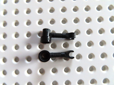 Lego 2 x Roboterarm Fackelhalter 4735 schwarz 7184 4480 10185 6990