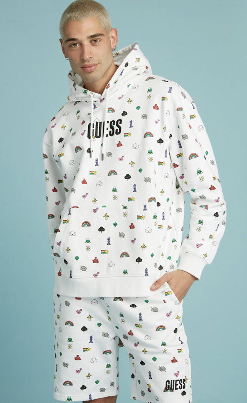 Guess Friends With You Logo Hoodie **SOLD OUT*** VHTF Sz XL | eBay