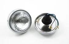 HONDA CT70 SL70 XL70 HEADLIGHT ASSEMBLY LENS BULB CHROME TRIM RING     