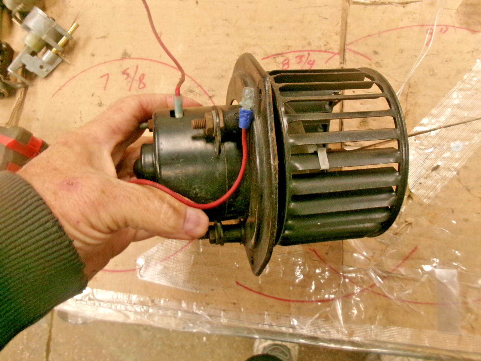 Rolls-Royce Silver Shadow Blower motor