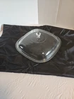 Pyrex Square Lid P-12-C fits Corning Ware P-16-B P-34-B P-84 B No Chips