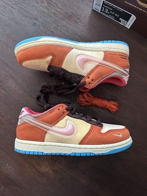 Social Status x Nike Dunk Free Lunch Chocolate Milk DM3349-700 Size 13C DS BNIB