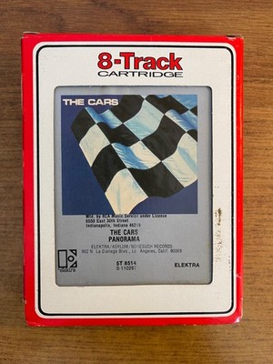 THE CARS PANORAMA VINTAGE RARE 8 TRACK TAPE TESTED LATE NITE BARGAIN!