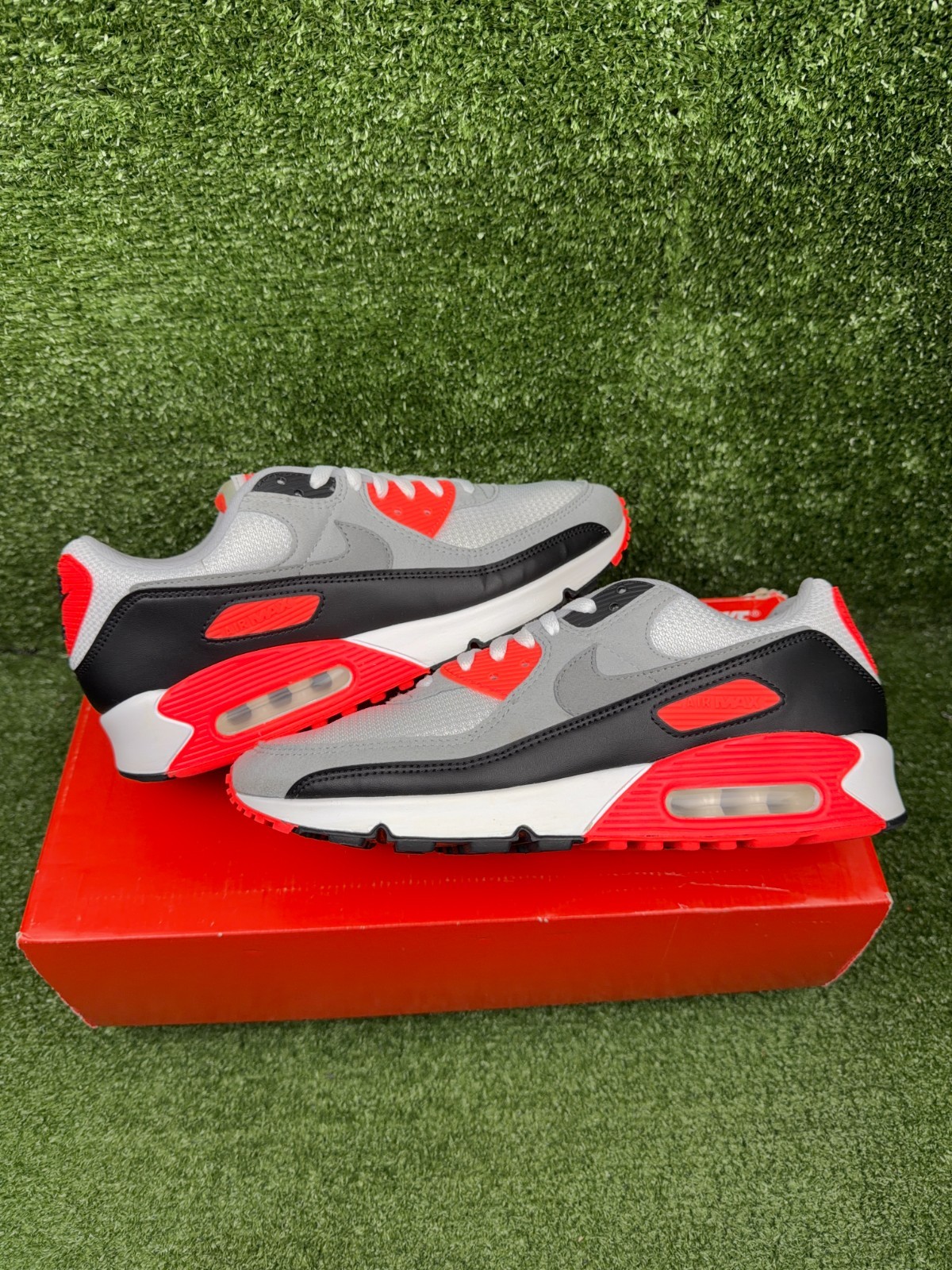 Size 10.5 - Nike Air Max 90 2020 Infrared