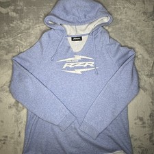 Women  s Polaris RZR Vapor Hoodie Light Blue Size XL