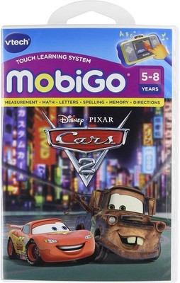 VTECH MOBIGO: CARS 2 - DISNEY PIXAR (TOUCH LEARNING SYSTEM GAME) NEU / SEALED