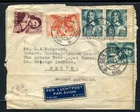 Netherlands - Multi Franked Cover 'Den Helder to Perth 1945'