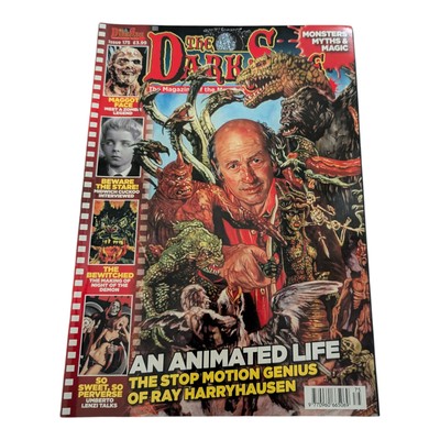 The Darkside Magazine No 175 Ray Harryhausen Zombie Lenzi Horror Ex Bagged
