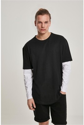 Oversized Shaped Double Layer LS Tee Langarmshirt Herren | Urban Classics