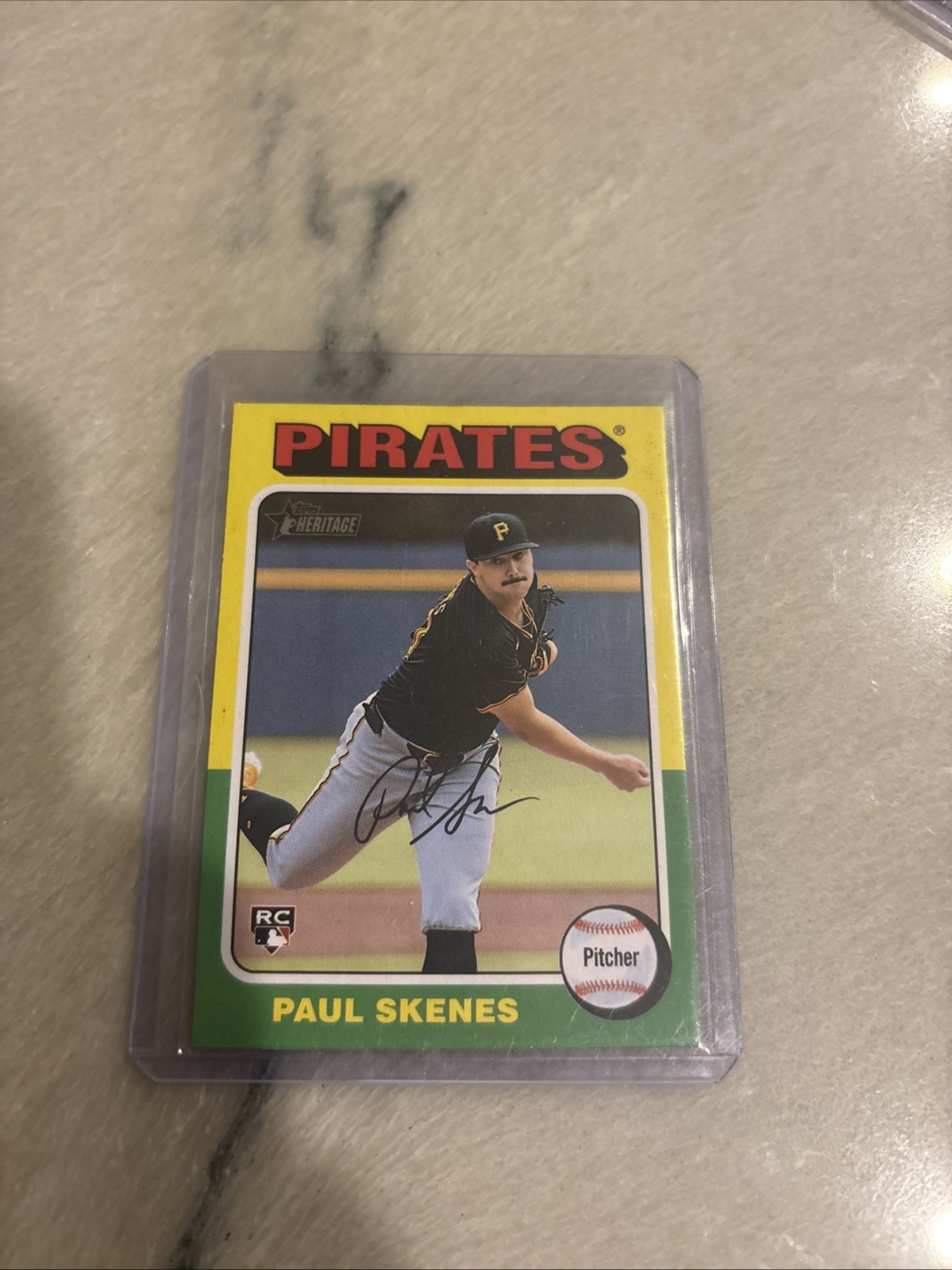 2024 Topps Heritage High Number - Paul Skenes #594 (RC)