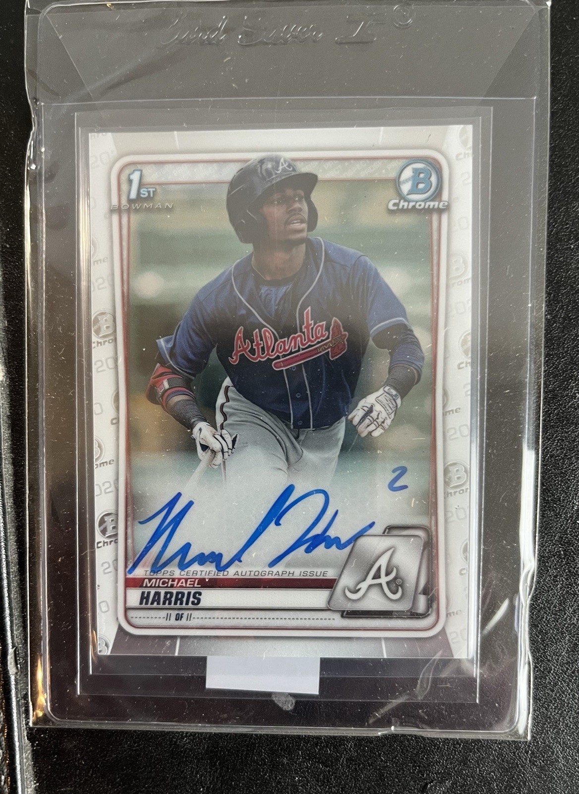 2020 Bowman Chrome Michael Harris II 1st Autograph #CPA-MH Atlanta Braves