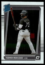 2021 Donruss Optic Yermin Mercedes Rookie Chicago White Sox #186