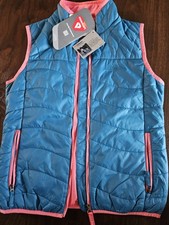 L.l. Bean Primaloft Girl Vest Size 10-12 Blue And Pink