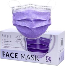 50Pcs Disposable 3 Ply Safety Face Mask Nanof...